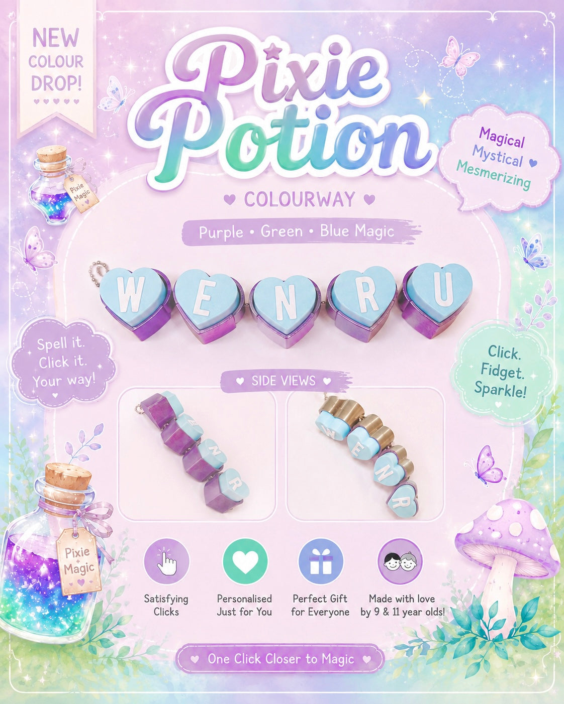 Pixie Potion! Flexi-Name Clicker
